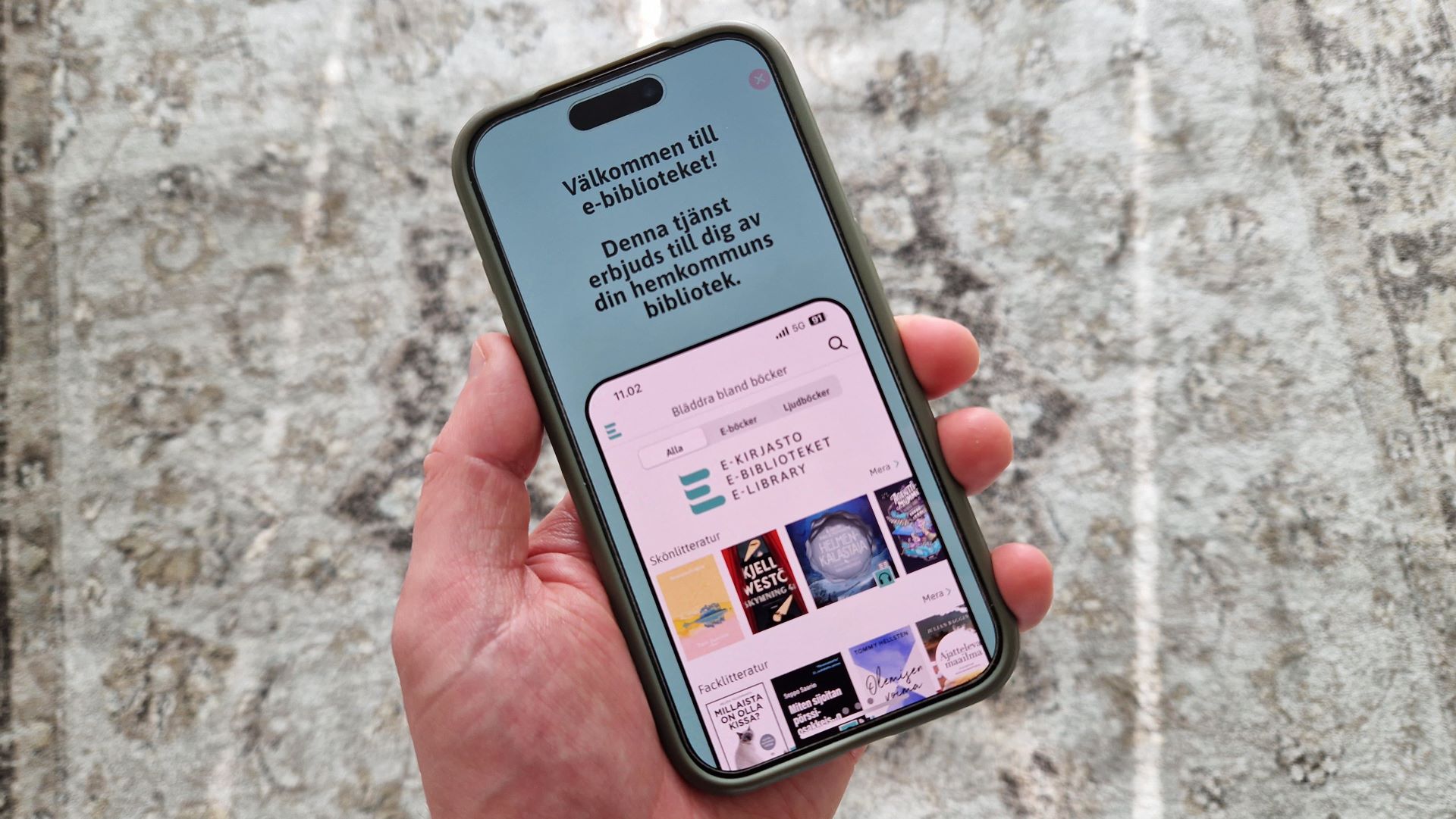 E-bibliotekets app