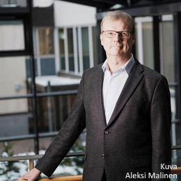 Ylijohtaja Markku Tervahauta. Kuva Aleksi Malinen.